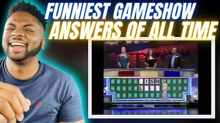 🇬🇧BRIT Reacts To THE FUNNIEST GAMESHOW ANSWERS OF ALL TIME!