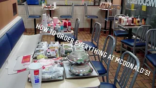 How To Order Everything At McDonald’s Like A Boss!