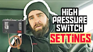 Refrigerant High Pressure Switches and How To Set Them