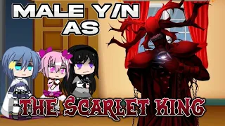 【Gacha Club】Madoka Magica reacts to Male Y/N as The Scarlet King/The Witch King