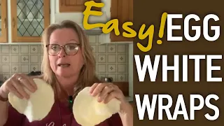 Easy Egg White Wrap Recipe - DIY for Carnivore Diet, Keto, Gluten Free