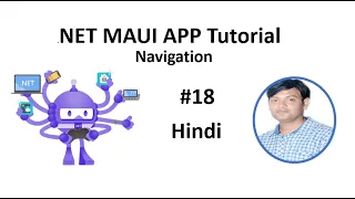 .NET MAUI Tutorial For Beginners 18 - Navigation in Hindi