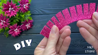 Easy Flowers from EVA Foam Easy Flowers DIY Tutorial Crafts