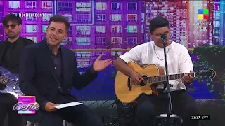 Show de Francisco Benítez, ganador de La Voz, en Noche Al Dente