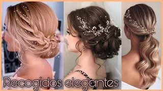 PEINADOS DE TENDENCIA 2023 ELEGANTES Para fiesta | peinados bonitos de Moda 2023 ideas de peinados