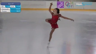 Sofia Dzepka(2009), LP, 2020.01.30 Moscow Novice Championships