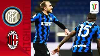 Inter 2-1 Milan | Eriksen Scores a 97th to Win Derby THRILLER! | Coppa Italia 2020/21