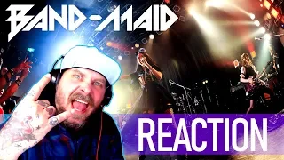 THIS is CRAZY!! | BAND-MAID - MORATORIUM (Live) (REACTION!!!)