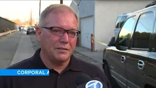 Truck driver who was shot crashes into power pole, causes power outage in Santa Ana | ABC7