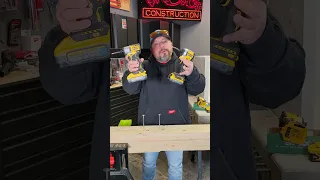 DeWalt 840 vs 850 Impact Drivers (BOTH PowerStack BATTERIES)