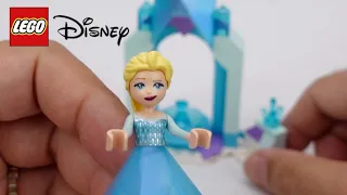 Building Elsa's Castle Courtyard LEGO Disney Frozen 43199