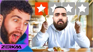 Zerkaa Reacts To I Ate at the Worst Rated Places In London