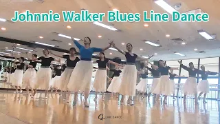 Johnnie Walker Blues  Line Dance  | High improver |조니워커 블루스 라인댄스| C4라인댄스| se hee line dance |일산라인댄스