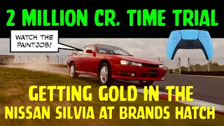 GT7 2 MILLION Cr. Time Trial - Remember to do THIS when you go for GOLD - I forgot at the start 😆