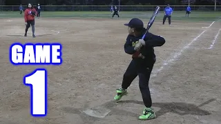 INCREDIBLE OPENING DAY! | On-Season Softball Series | Game 1