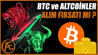 BİTCOİN ve ALTCOİN ALIM FIRSATI MI ? BİTCOİN SON DURUM ANALİZİ