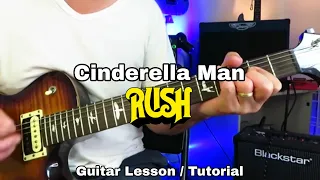 Cinderella Man - RUSH (Alex Lifeson) Guitar Lesson / Tutorial