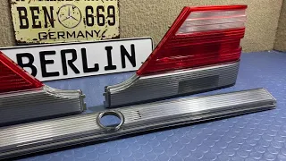 Mercedes Benz W140 Tail Lights Genuine New Set