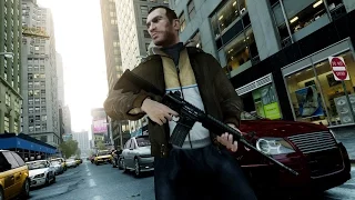 GTA 4 Плейбой X Разборка на стройке