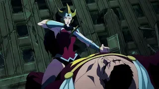 Wonder Woman kills Aquaman | Justice League: The Flashpoint Paradox