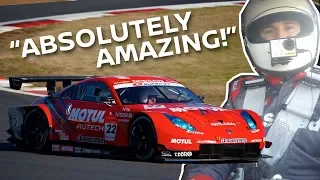 How it feels to ride in a Super GT GT500 Beast!