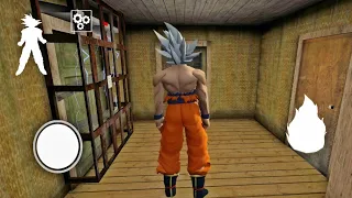 Escaping as Goku in Granny Chapter Two | Granny 2 Mod Menu