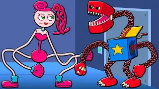 BOXY BOO VS MAMÁ PIERNAS LARGAS! PROJECT PLAYTIME Poppy Playtime Chapter 3 Animación en Español