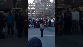 Amazing  Performance in Public