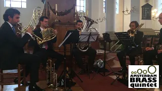 The Amsterdam Brass Quintet BACH - Intermezzo (BWV 564) live