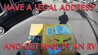 How to get mail and an address living in your RV