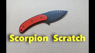 Как сделать нож Scorpion Scratch из Standoff 2 своими руками