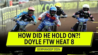 Astonishing defence!! 👏 Heat 8 #GermanSGP 2024 | FIM Speedway Grand Prix