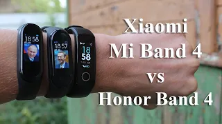 Битва титанов! Фитнес браслеты Xiaomi Mi Band 4 vs Honor Band 4, кто же лучший?