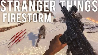 Battlefield V Firestorm Stranger Things