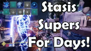 Get your stasis super back in seconds.  Destiny 2 hunter stasis build.