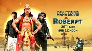 #Roberrt | #Darshan, Asha Bhat | Wolrd Television Premier New South Hindi Dubbed Movie Released