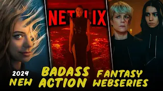 Top 5 New Action Adventure Fantasy Webseries 2024 On NETFLIX in Hindi | NETFLIX Action Series 2024