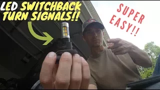 HOW TO install Switchback LED Blinkers | 94-04 MUSTANG