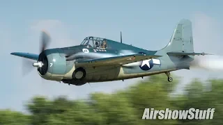Grumman Wildcat Aerobatics - EAA AirVenture Oshkosh 2018