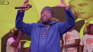 BLAKK RASTA SHOWS ENERGY AND POWER AT KUCHOKO IN THE WOODS ....