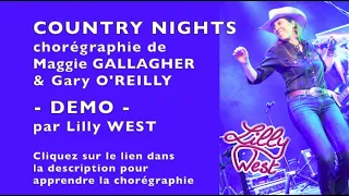 [DEMO] COUNTRY NIGHTS de Gary O'REILLY & Maggie GALLAGHER, enseignée par Lilly WEST