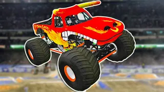 INSANE Multiplayer BeamNG MONSTER TRUCK Freestyle! MONSTER Crashes & Stunts! - Beam MP w/Camodo