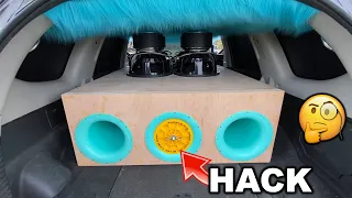 Do THIS to Get LOUDER BASS!? IT MADE THESE SUBWOOFERS LOUDER!