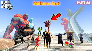 Multiverse Ghost Who Will Save Ironman Hulk Adam in GTA5 #88