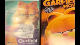 The Garfield Movie🍿JuniorNovel, Garfield 🎥 Garfield A Tail Of 2 Kitties DVD💿 📀 Comparison Review