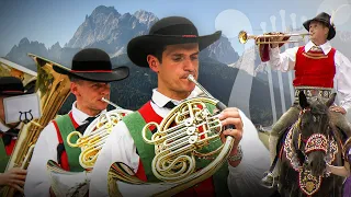 🎺 Marching bands in South Tyrol, Italy - Tyrolean brass music at its finest