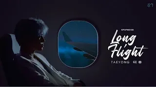 taeyong 'long flight" but you're on an airplane/ night flight (engsub)