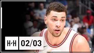 Zach LaVine Full Highlights Bulls vs Clippers (2018.02.03) - 21 Points | 2017-18 Season