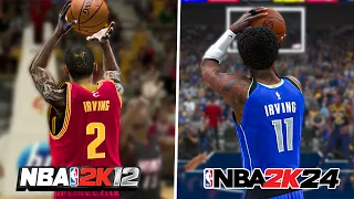 Three With Kyrie Irving In Every NBA 2K