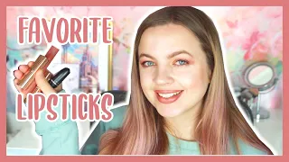 BEST EVERYDAY LIPSTICKS AFFORDABLE & HIGH END! MY FAVORITE LIPSTICKS | GLAMBYSAM